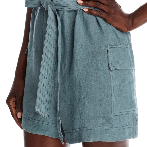 ATM Linen Romper - Picture 2 of 5